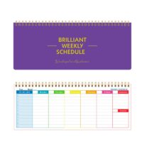 A4 Weekly Planner – Minimalist Weekly Organiser for Work, Study & Home