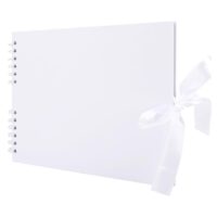 White Scrapbook Spiral Bound